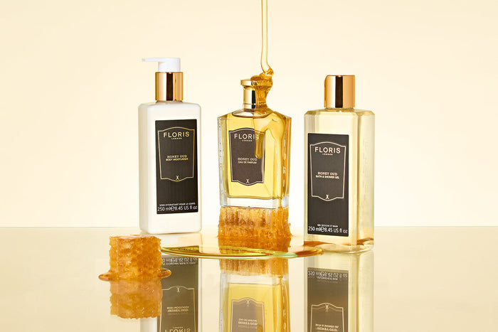 The Honey Oud collection by Floris London