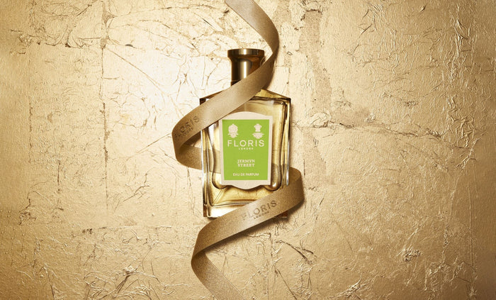 Gold perfume bottles 