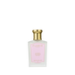 Floris London Cherry Blossom - Hair Mist 50ml in a clear bottle with a gold cap and pink label, shown against a plain white background.