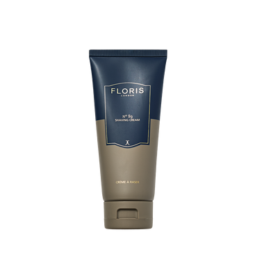 A tube of Floris London No. 89 - Shaving Cream is displayed against a plain white background.
