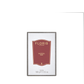 Floris London Santal - Luxury Soap, 100g, vegetable-based with shea butter, comes boxed in white with a red and gold label.
