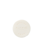Santal Shaving Soap Refill by Floris London—round, white, nourishing shea butter soap embossed "FLORIS LONDON SHAVING SOAP" on top.