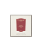 Floris London Santal Shaving Soap Refill, 100g—featuring a red and white label and enriched with shea butter for a smooth shave.