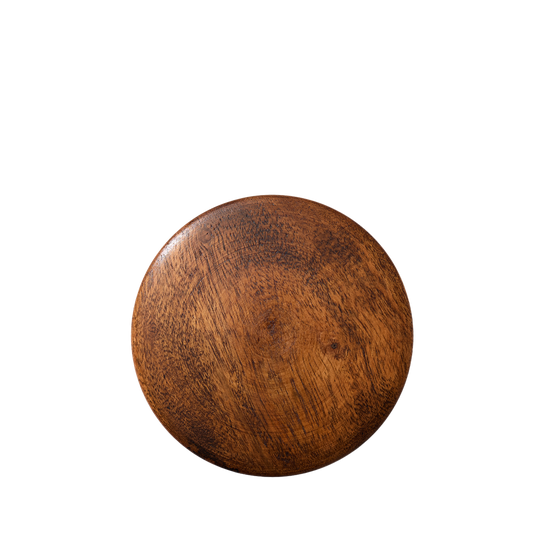 Floris London Santal - Shaving Soap & Bowl features a round wooden bowl with a smooth finish, perfect for holding your favorite shaving soap.